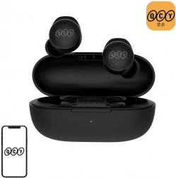 căști wireless qcy t17 true wireless (negru)