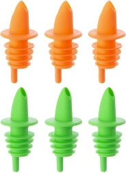 Set de 6 accesorii flexibile de turnare pentru sticle