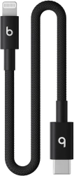 Cablu Beats USB-C la Lightning 20 cm negru