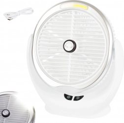 Ventilator USB de birou cu iluminare LED – Fără fir