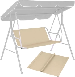 Perna pentru leagăn de grădină 127x100 cm Bej MultiGarden