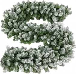 Ghirlandă de Crăciun înzăpezită 270 cm RUHHY