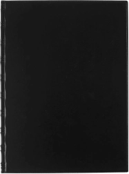 mapă A4 cu buzunar lateral Classic neagră