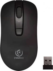 Mouse optic wireless Rebeltec STAR negru 1600 DPI