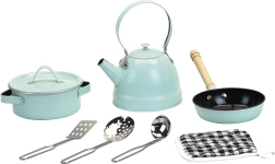 Set de vase Vilac din metal în stil vintage