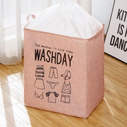 Coș pentru rufe / coș de rufe - roz