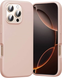 Husă din silicon Vention pentru iPhone 16 Pro Max cu MagSafe, roz