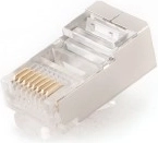 Conector de rețea RJ45 FTP ecranat cat. 5e 100 buc