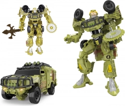 autorobot transformabil 17 cm cu sabie și ferăstrău – vehicul blindat