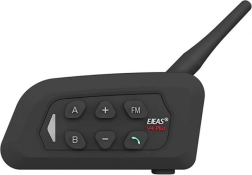 Intercom pentru motocicletă EJEAS V4 Plus pentru 4 motocicliști
