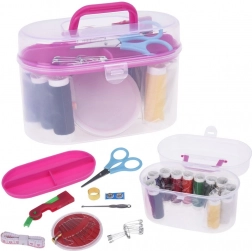 Set de cusut cu organizator, 50 piese