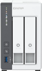 QNAP TS-216G NAS cu două bay-uri 2.5GbE, 4 GB RAM
