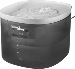 Fântână automată pentru animale de companie 3 l USB, gri