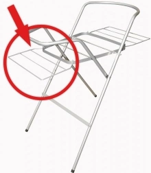 Suport de uscare pentru suportul cădiței – alb