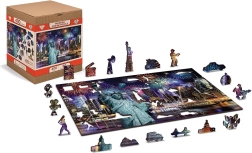 Puzzle de lemn New York noaptea