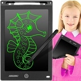 Tabletă LCD de desenat Kruzzel, 9,5 inci, neagră