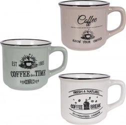 Căni ceramice 160 ml, set 3 buc