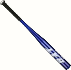 Bâtă de baseball din aluminiu 25" (64 cm) – de antrenament, ușoară, albastră