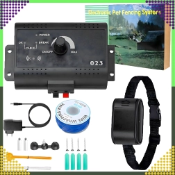 Gard invizibil electric pentru câini și pisici 300 m – set cu zgardă