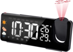 Solight ceas deșteptător cu proiecție, stație meteo și radio FM
