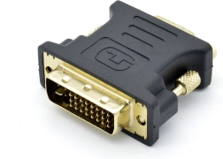 Adaptor DVI M la VGA F placat cu aur