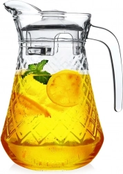 Carafă din sticlă cu capac 1,4 l
