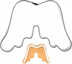 Formă decupatoare din inox pentru biscuiți aripi 7 cm