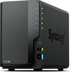 DiskStation DS225+ Synology NAS server 2x0HDD J4125 2GB DDR4