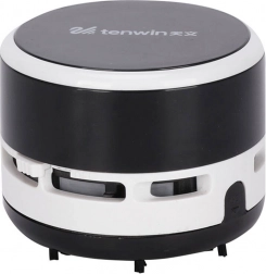 Mini aspirator de masă TENWIN pe baterii (negru)