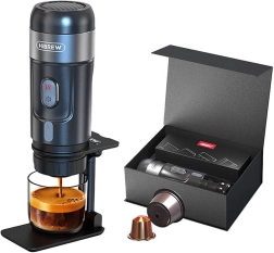 Espressor portabil 3 în 1 HiBREW cu husă (80 W)