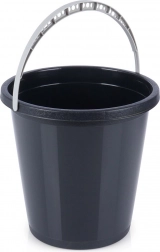 Găleată din plastic neagră 5 l