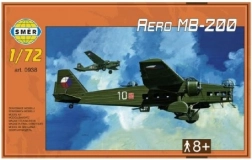 Model avion Aero MB-200 la scară 1:72