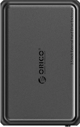 Orico carcasă externă pentru HDD/SSD 2.5" și 3.5" cu USB 3.0 5 Gbps (negru)