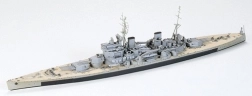 Tamiya HMS King George V 1:700 model din plastic al navei de luptă (Waterline)