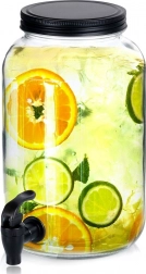 Dispenser pentru băuturi din sticlă cu robinet 3,2 l