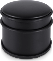 Opritor de ușă din oțel negru 9 cm