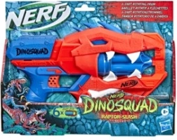 Nerf DinoSquad Raptor‑Slash blaster cu tambur rotativ