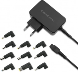 Adaptor universal de alimentare la rețea 65 W cu 10 mufe Qoltec