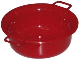 Bol din plastic cu urechi 14 cm, mix de culori
