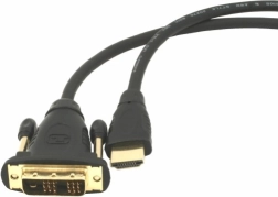 Cablu HDMI–DVI 1,8 m cu conectori placați cu aur