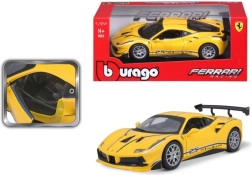 Model metalic Bburago 1:24 Ferrari 488 Challenge galben