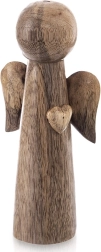 Figurină îngeraș din lemn de mango 21 cm