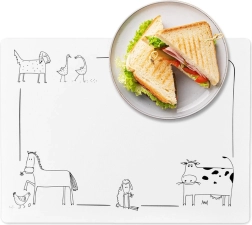 Suport practic pentru masă cu motiv animăluțe 35 × 25 cm