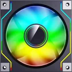 Ventilator pentru computer Darkflash cu iluminare ARGB