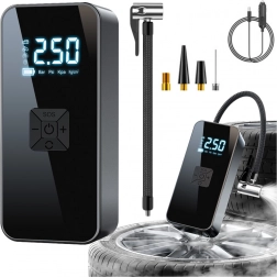 Mini Compresor Electric Portabil cu Lanternă LED