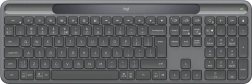 Tastatură wireless signature slim solar+ pentru business, grafit