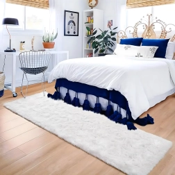 Covor shaggy plușat pentru living și dormitor 120 × 80 cm