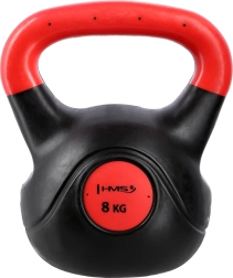 Kettlebell compozit HMS KPC 8 kg roșu