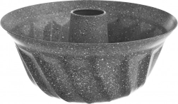 Formă de chec bundt din granit cu horn 24,5 cm