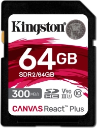 Card de memorie SD Canvas React Plus 64GB